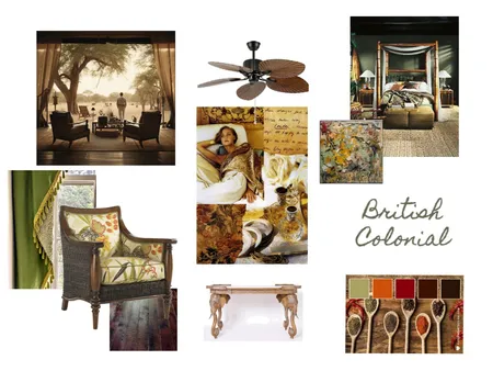 British Colonial - v4 Interior Design Mood Board by ACS on Style Sourcebook