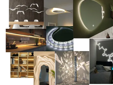 lighting materials board Interior Design Mood Board by areeshaa on Style Sourcebook
