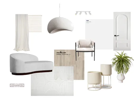 белая  гостиная Interior Design Mood Board by Oxana3595 on Style Sourcebook