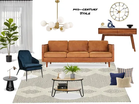 midcentury2 Interior Design Mood Board by bahararya on Style Sourcebook