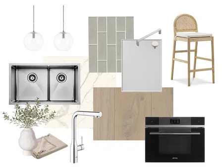 Townhouse Kitchen Interior Design Mood Board by White Soul Studio on Style Sourcebook