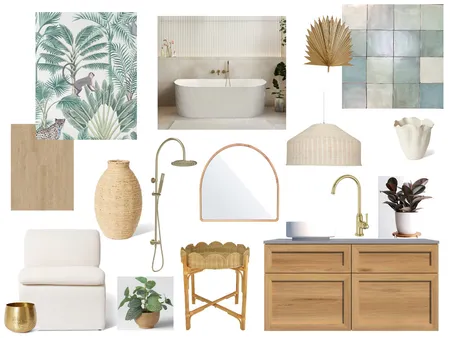 Modern Bath Interior Design Mood Board by Studio 333 LLC on Style Sourcebook