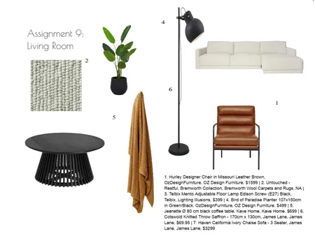 Living Room Mood Board Interior Design Mood Board by Jasmeen Garcha on Style Sourcebook