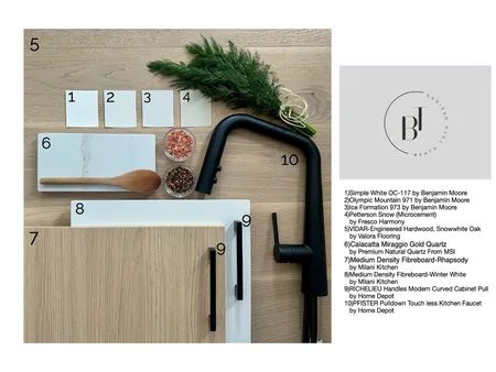 Material Board Interior Design Mood Board by Beata Toth on Style Sourcebook