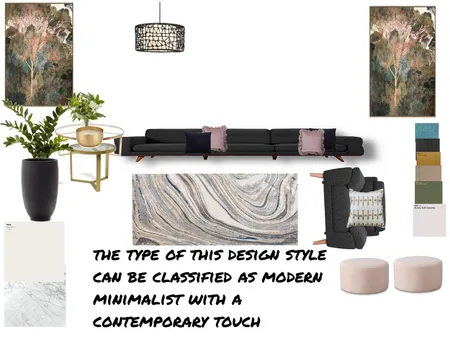 minimalist moon board style Interior Design Mood Board by HANOUN on Style Sourcebook