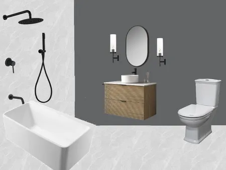 Austin Upstairs bath Interior Design Mood Board by allie.jardim@gmail.com on Style Sourcebook