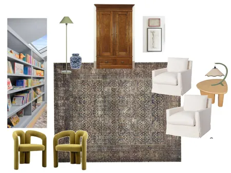 Game Room / Library Interior Design Mood Board by Annacoryn on Style Sourcebook