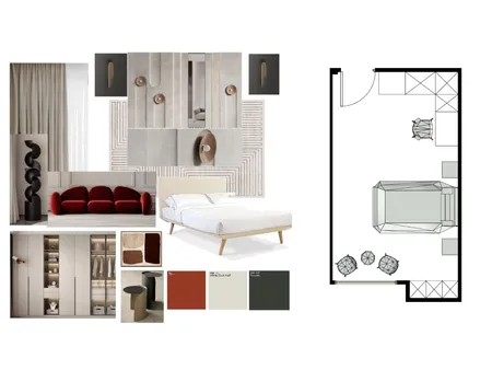 bedroom Interior Design Mood Board by kosarsam on Style Sourcebook