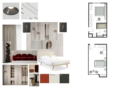 bed2 Interior Design Mood Board by kosarsam on Style Sourcebook