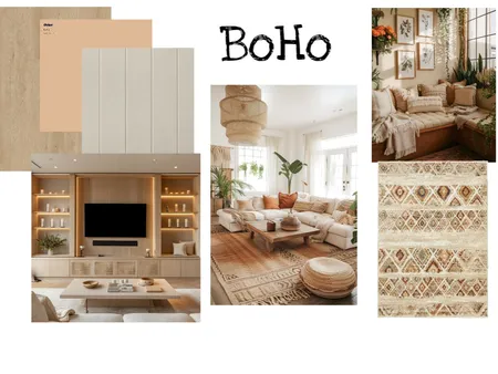 Mahoney's Living Room - BoHo Interior Design Mood Board by nerolie_10@hotmail.com on Style Sourcebook