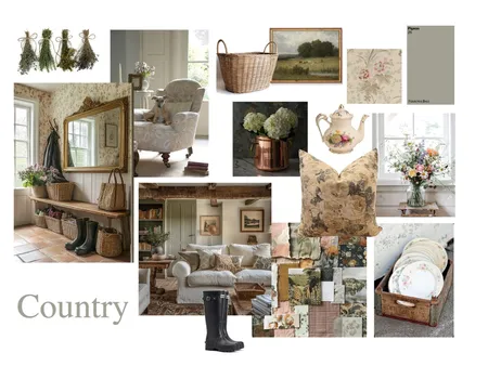 English Country Interior Design Mood Board by tormillerdesign@mac.com on Style Sourcebook