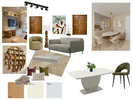 ARN-3H Living, Dining, Kithchen Interior Design Mood Board by Spencer N. Sze on Style Sourcebook