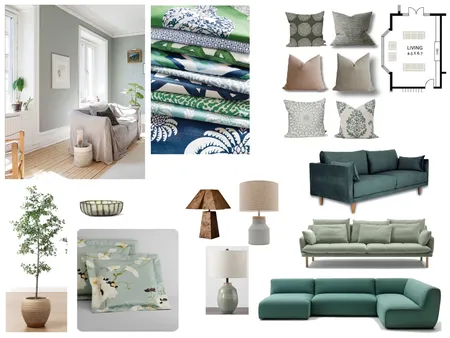 Hunters Hill - Lounge opt. 4 Interior Design Mood Board by ONE CREATIVE on Style Sourcebook
