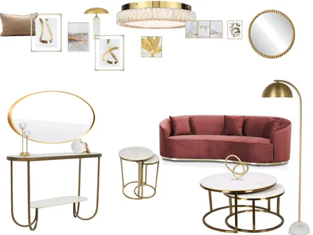 glam style Interior Design Mood Board by fafazri on Style Sourcebook