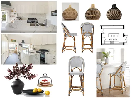 Hunters Hill - Kitchen Revision 1 a) Interior Design Mood Board by ONE CREATIVE on Style Sourcebook