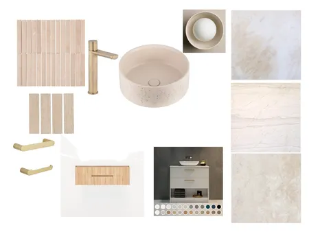 Powder Room Interior Design Mood Board by jennaearle1@icloud.com on Style Sourcebook