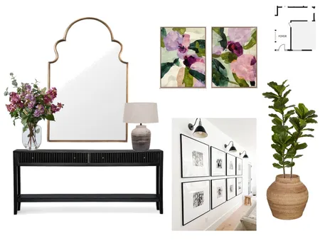 Hunters Hill - Entry & Hall Revision 2 Interior Design Mood Board by ONE CREATIVE on Style Sourcebook