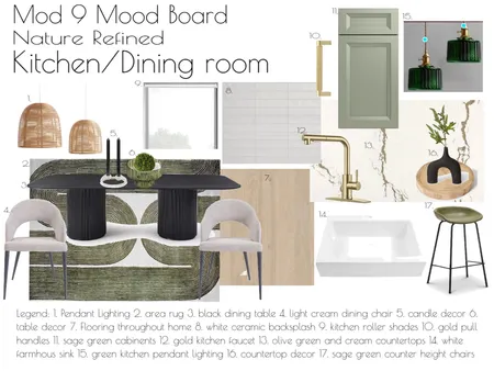Dining/kitchen Interior Design Mood Board by aloehaus on Style Sourcebook