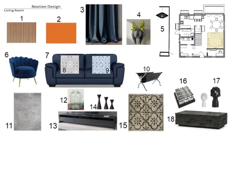 LivingRoom Interior Design Mood Board by Noelien on Style Sourcebook
