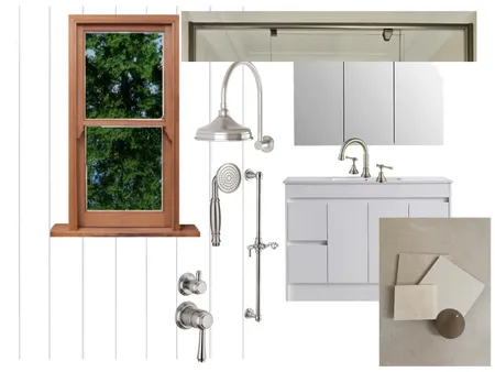 Queenslander Small Ensuite Reno Interior Design Mood Board by RoomToInvigorate on Style Sourcebook
