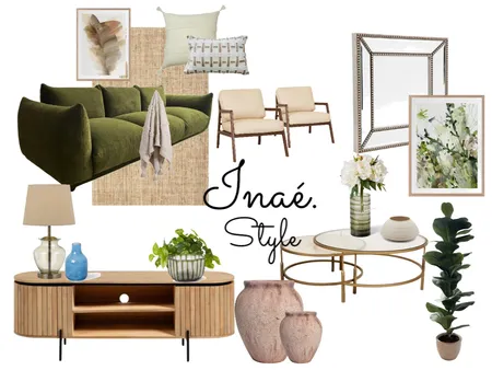 Living Inaé. Interior Design Mood Board by ADELA on Style Sourcebook