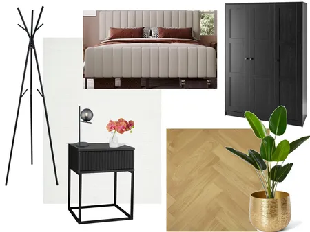 bedroom black Interior Design Mood Board by Janetg on Style Sourcebook