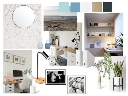 HOFFMAN Office Interior Design Mood Board by Room with a View on Style Sourcebook
