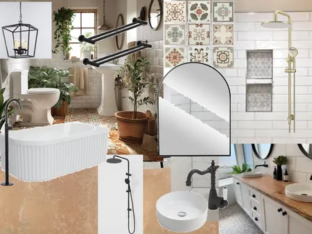 Bathroom Modern Spanish/colonial Interior Design Mood Board by meg2525 on Style Sourcebook