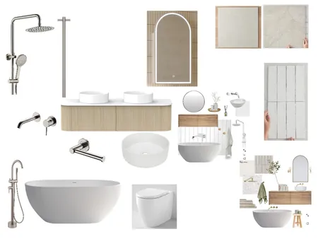 Bathroom Interior Design Mood Board by sianleach12@gmail.com on Style Sourcebook