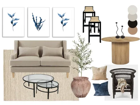 black Interior Design Mood Board by unostagingco on Style Sourcebook