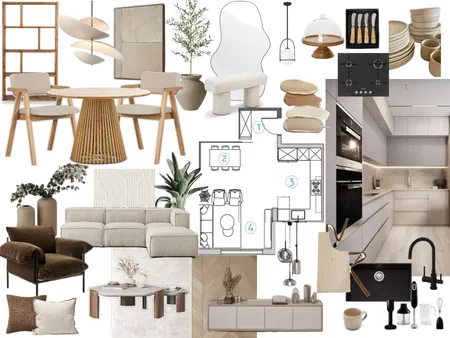 מטלה 2 - 1 Interior Design Mood Board by reem massarwh on Style Sourcebook