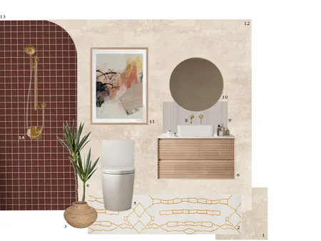 bathroom Interior Design Mood Board by jadesibal on Style Sourcebook