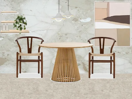 Dining room mood board / Tonal Interior Design Mood Board by LarissaAlexandra on Style Sourcebook