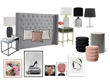 Sue Cunsolo Bedroom Interior Design Mood Board by carochill on Style Sourcebook