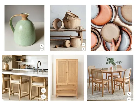Kitchen Boho Medi Interior Design Mood Board by dolphitash on Style Sourcebook