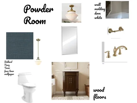 Powder room Interior Design Mood Board by zacberm on Style Sourcebook