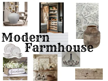 Modern Farmhouse Interior Design Mood Board by shagen1972 on Style Sourcebook