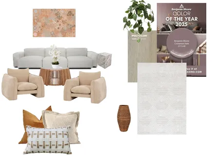 Living room Cinnamon Slate Interior Design Mood Board by Soonix13 on Style Sourcebook