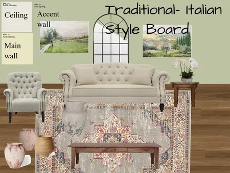 tudor itslian styleboard Interior Design Mood Board by Angela Reardon on Style Sourcebook