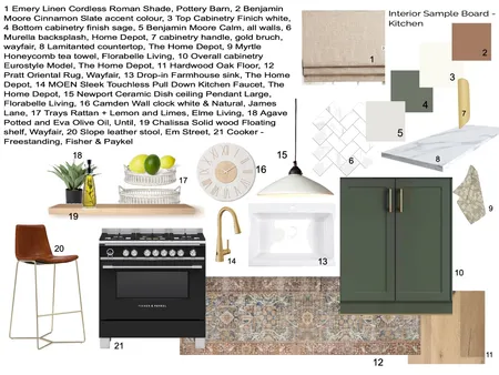 Kitchen - sample board assignment Interior Design Mood Board by LyneRobi on Style Sourcebook