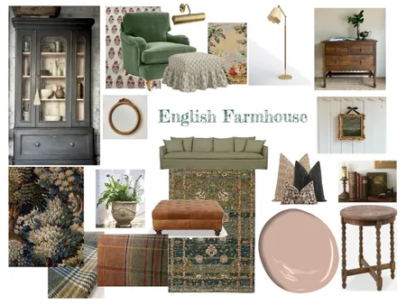 English Country Interior Design Mood Board by Bonnie on Style Sourcebook