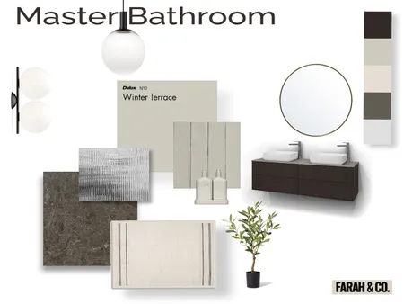 MASTER BATHROOM Interior Design Mood Board by FarahSTUDENT on Style Sourcebook
