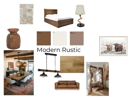 Modern rustic Interior Design Mood Board by Carminkies on Style Sourcebook