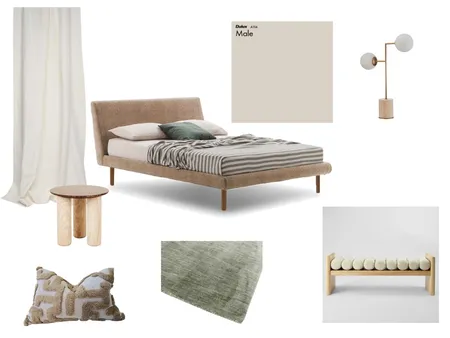 Tranquil Bedroom Interior Design Mood Board by Muse Design Co on Style Sourcebook