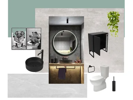 Mood board Baño P1 Interior Design Mood Board by stephanie plada on Style Sourcebook