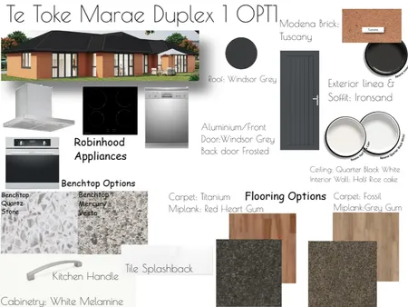 Te Toke Duplex 1 OPT1 Interior Design Mood Board by Tahliagraceeeee on Style Sourcebook