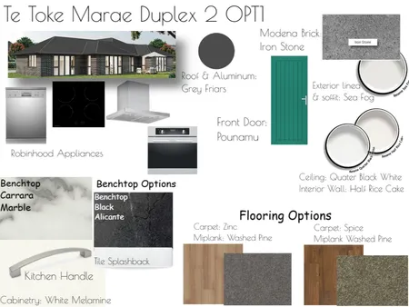 Te Toke Duplex 2 - Opt1 Interior Design Mood Board by Tahliagraceeeee on Style Sourcebook