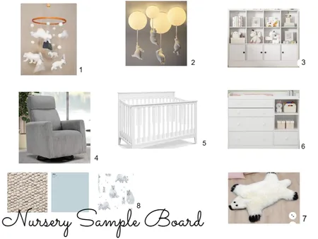 Koepf Nursery Interior Design Mood Board by Virtuous Design on Style Sourcebook