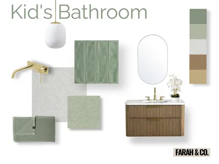 KIDS BATHROOM Interior Design Mood Board by FarahSTUDENT on Style Sourcebook
