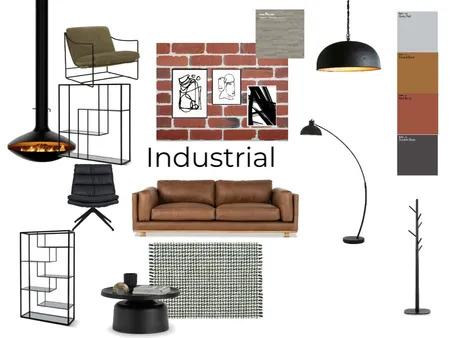 industrial moodboard 2 Interior Design Mood Board by JustineHickie on Style Sourcebook